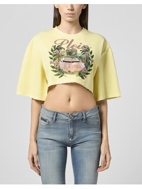 PHILIPP PLEIN PHILIPP PLEIN T-shirt 30526 Giallo Regular Fit