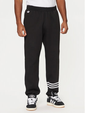 adidas adidas Pantaloni trening Neuclassics JC9903 Negru Loose Fit