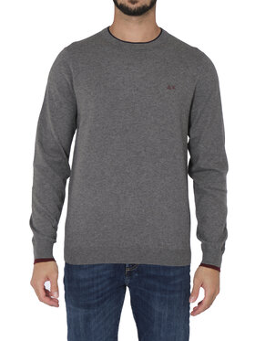 SUN68 SUN68 Maglione q-dav-53647 Grigio Regular Fit