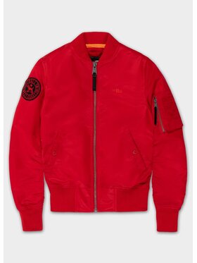 PITBULL PITBULL Kurtka przejściowa Kurtka przejściowa damska Genesee III XL Czerwony Regular Fit