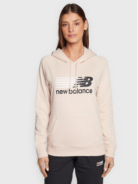 New Balance New Balance Bluza Classic WT23800 Beżowy Relaxed Fit