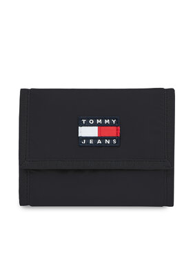 Tommy Jeans Tommy Jeans Portefeuille pour homme Tjm Heritage Trifold AM0AM11714 Noir