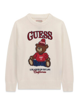 Guess Guess Pullover N6BR03 Z1393 Creme Regular Fit