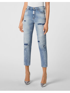 PHILIPP PLEIN PHILIPP PLEIN Jeans 2753 Azzurro chiaro Mom Fit