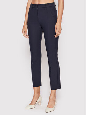 Weekend Max Mara Weekend Max Mara Spodnie materiałowe Patata 51360129 Granatowy Slim Fit