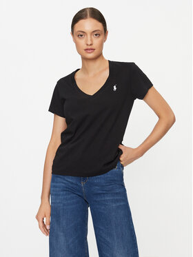 Polo Ralph Lauren Polo Ralph Lauren T-Shirt 211902403003 Μαύρο Regular Fit