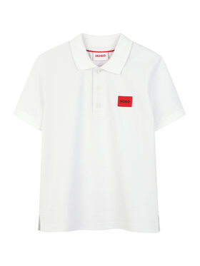 HUGO HUGO Поло G01186 S Білий Regular Fit