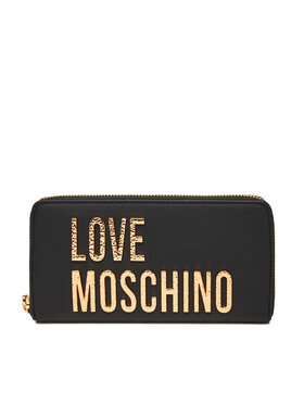 LOVE MOSCHINO LOVE MOSCHINO Великий жіночий гаманець JC5692PP0NKD000A Чорний