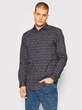 Jack&Jones PREMIUM Jack&Jones PREMIUM Košeľa Blackburn 12197347 Tmavomodrá Slim Fit