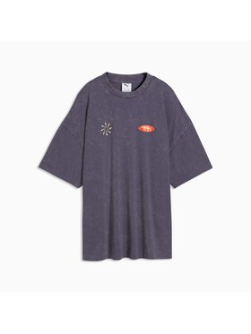 Puma Puma T-Shirt 636647 Fioletowy Regular Fit