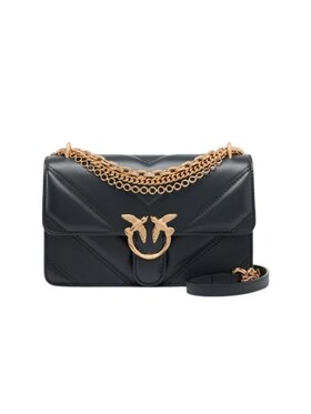 PINKO PINKO Torba LOVE ONE CLASSIC TRIPLA CATENA Szary