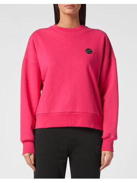 Plein Sport Plein Sport Longsleeve 13229 Różowy Regular Fit
