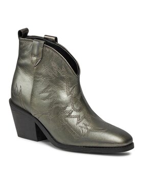 Bronx Bronx Čizme Western 47499-M Crni premaz od rodija