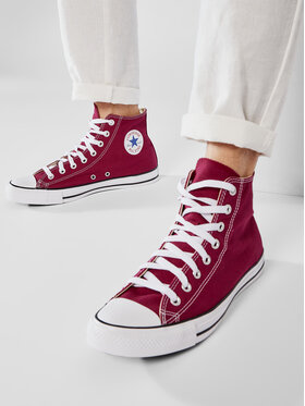 Converse Converse Sneakers All Star Hi Maroon M9613 Μπορντό