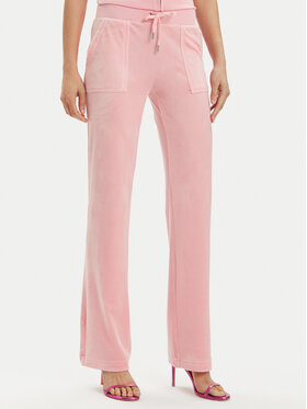 Juicy Couture Juicy Couture Teplákové nohavice Del Ray JCAP180 Ružová Regular Fit