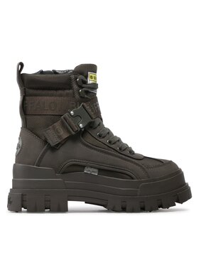 Buffalo Buffalo Trzewiki Aspha Com1 Laceup Mi BN1622160 Khaki