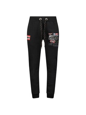 Geographical Norway Geographical Norway Spodnie dresowe WW5807H/GNO-BLACK Czarny Regular Fit