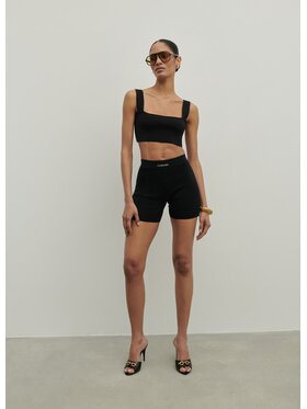 La Mania La Mania Szorty sportowe ENDING SZORTY 800 Czarny Classic Fit