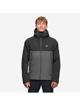Alpinus Alpinus Kurtka softshell Pelat Czarny Regular Fit