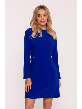 Stylove Stylove Sukienka wieczorowa S419 Niebieski A-Line Fit
