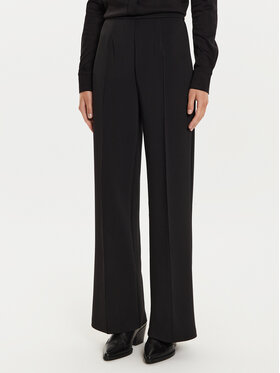 Calvin Klein Calvin Klein Hlače K20K207647 Crna Wide Leg