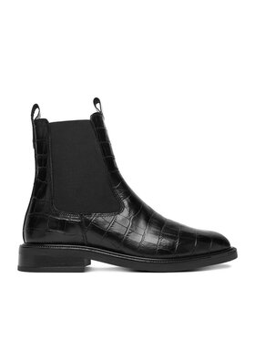 GINO ROSSI Gino Rossi Kotníková obuv s elastickým prvkem C-PETRA-25478PE-C Černá