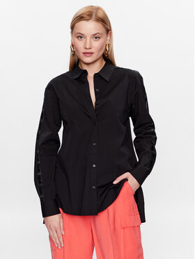 DKNY DKNY Krekls P31M0RY3 Melns Oversize