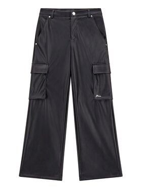 Guess Kids Guess Kids Spodnie materiałowe 177121 Czarny Regular Fit