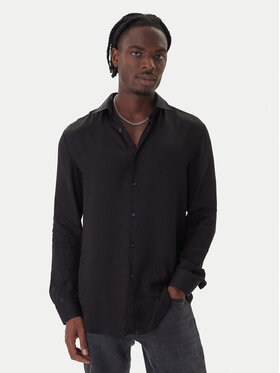 HUGO HUGO Ing Kenno 50550513 Fekete Slim Fit