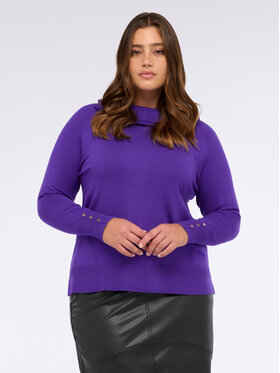 Fiorella Rubino Fiorella Rubino Cardigan M580L007952N029 Viola Regular Fit