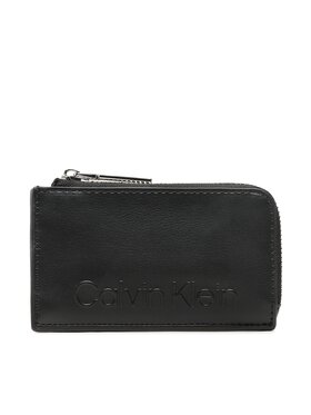 Calvin Klein Calvin Klein Etui na karty kredytowe Ck Set Cardholder W/Zip K60K610465 Czarny