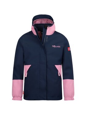 TROLLKIDS TROLLKIDS Kurtka przejściowa 570-166 Granatowy Regular Fit