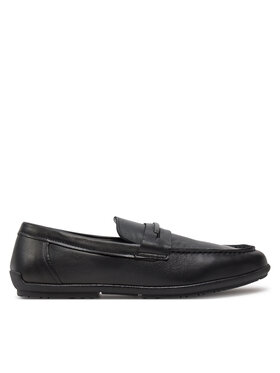 Calvin Klein Calvin Klein Mocassini Driving Shoe Metal Bar HM0HM01473 Nero