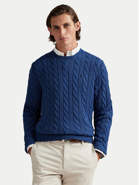 Polo Ralph Lauren Polo Ralph Lauren Sweter 710775885532 Granatowy Regular Fit