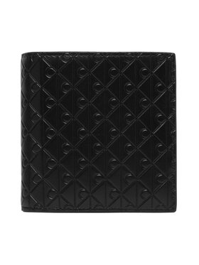 Calvin Klein Calvin Klein Portofel Embossed Emblem Trifold LV04D1145G Negru
