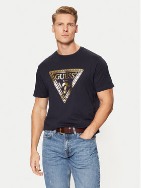 Guess Guess Тишърт M5RI49 K9RM1 Тъмносин Regular Fit