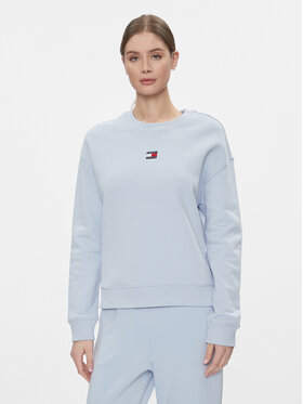 Tommy Jeans Tommy Jeans Džemperis Badge DW0DW17325 Tamsiai mėlyna Boxy Fit