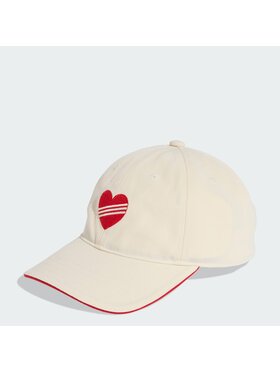 adidas adidas Czapka z daszkiem BASEBALL CAP WITH SCRUNCHY Biały