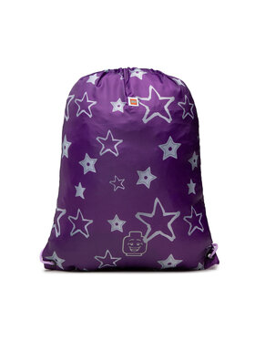 LEGO LEGO Ruksak vreća Drawstring Bag 10034-2106 Ljubičasta