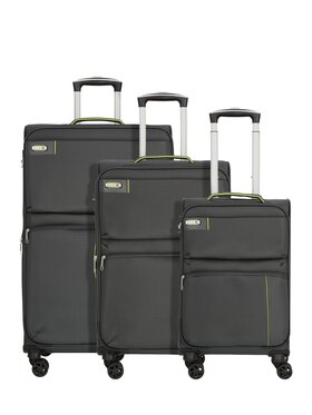 D&N D&N Komplet walizek 162295 Szary