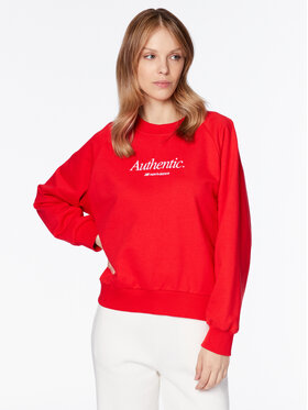 New Balance New Balance Суитшърт WT31557 Червен Regular Fit
