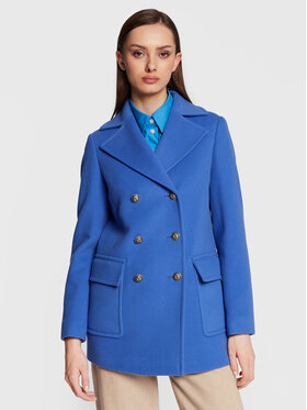 MAX&Co. MAX&Co. Cappotto di lana Salato 70810323 Blu Regular Fit