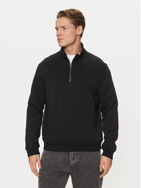 Jack&Jones Jack&Jones Džemperis ar kapuci Bradley 12250747 Melns Relaxed Fit