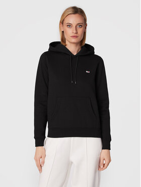 Tommy Jeans Tommy Jeans Felpa Fleece Hoodie DW0DW09228 Nero Regular Fit