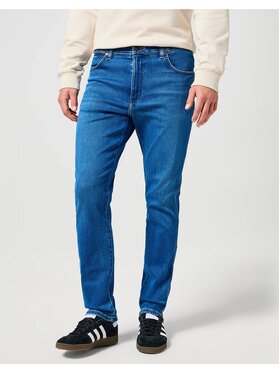 Wrangler Wrangler Jeansy River Niebieski Slim Fit