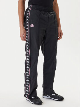 Kappa Kappa Teplákové nohavice 361W7JW Čierna Comfort Fit