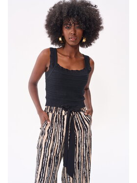 blue shadow blue shadow Top Scor Czarny Standard Fit