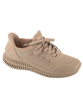 Skechers Skechers Sneakersy Slip-Ins: Bobs Geo Lite - Divine Pace Beżowy