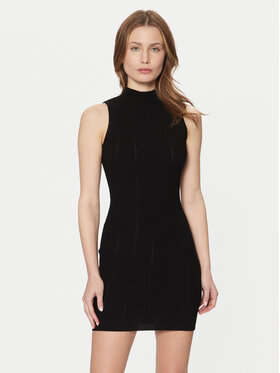 Marciano Guess Marciano Guess Strickkleid 5RGK08 5810Z Schwarz Bodycon Fit