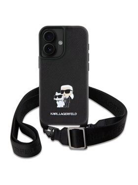 KARL LAGERFELD KARL LAGERFELD Etui na telefon iPhone 16 Czarny